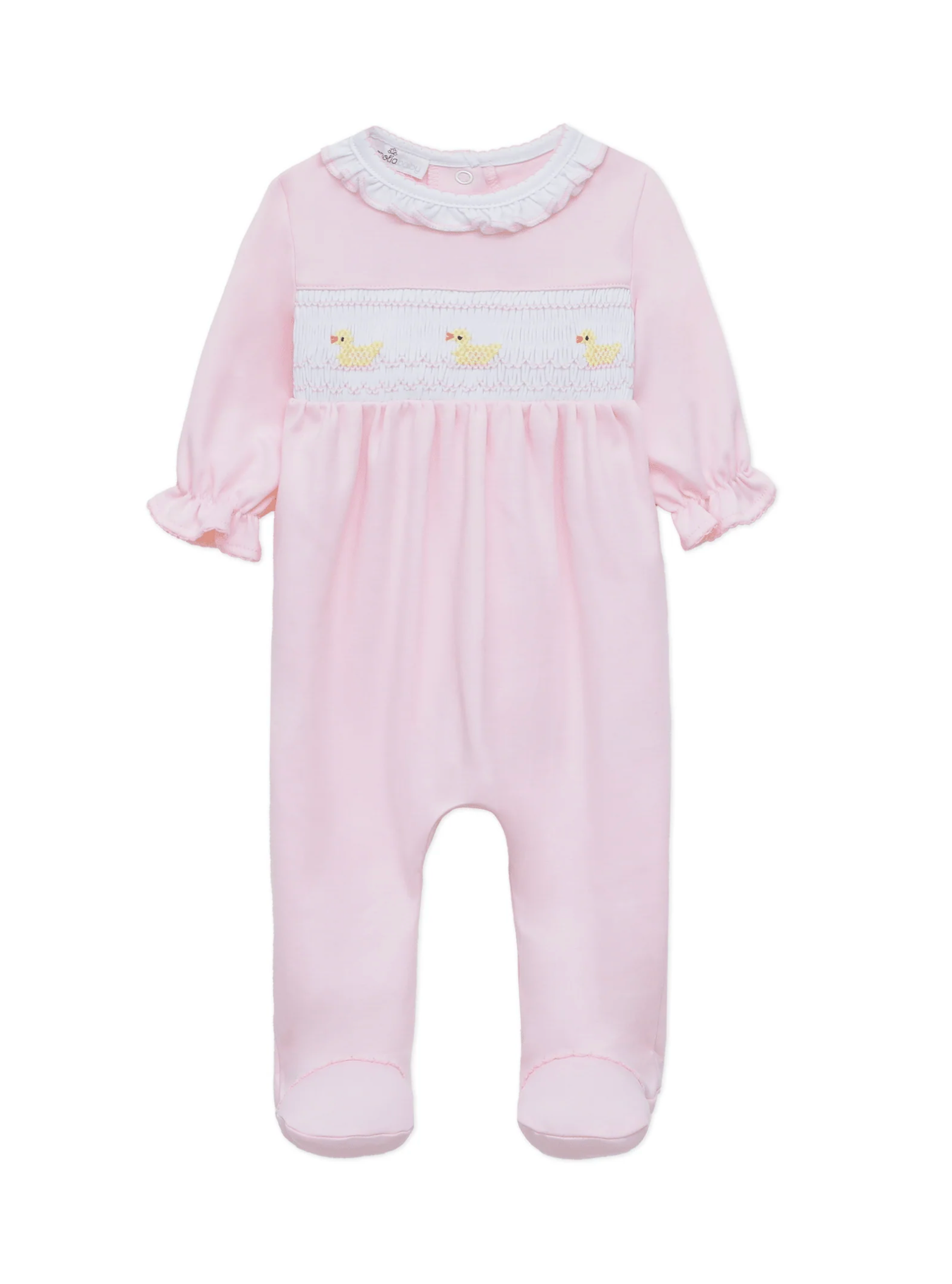 Little Ducklings Smocked Footie