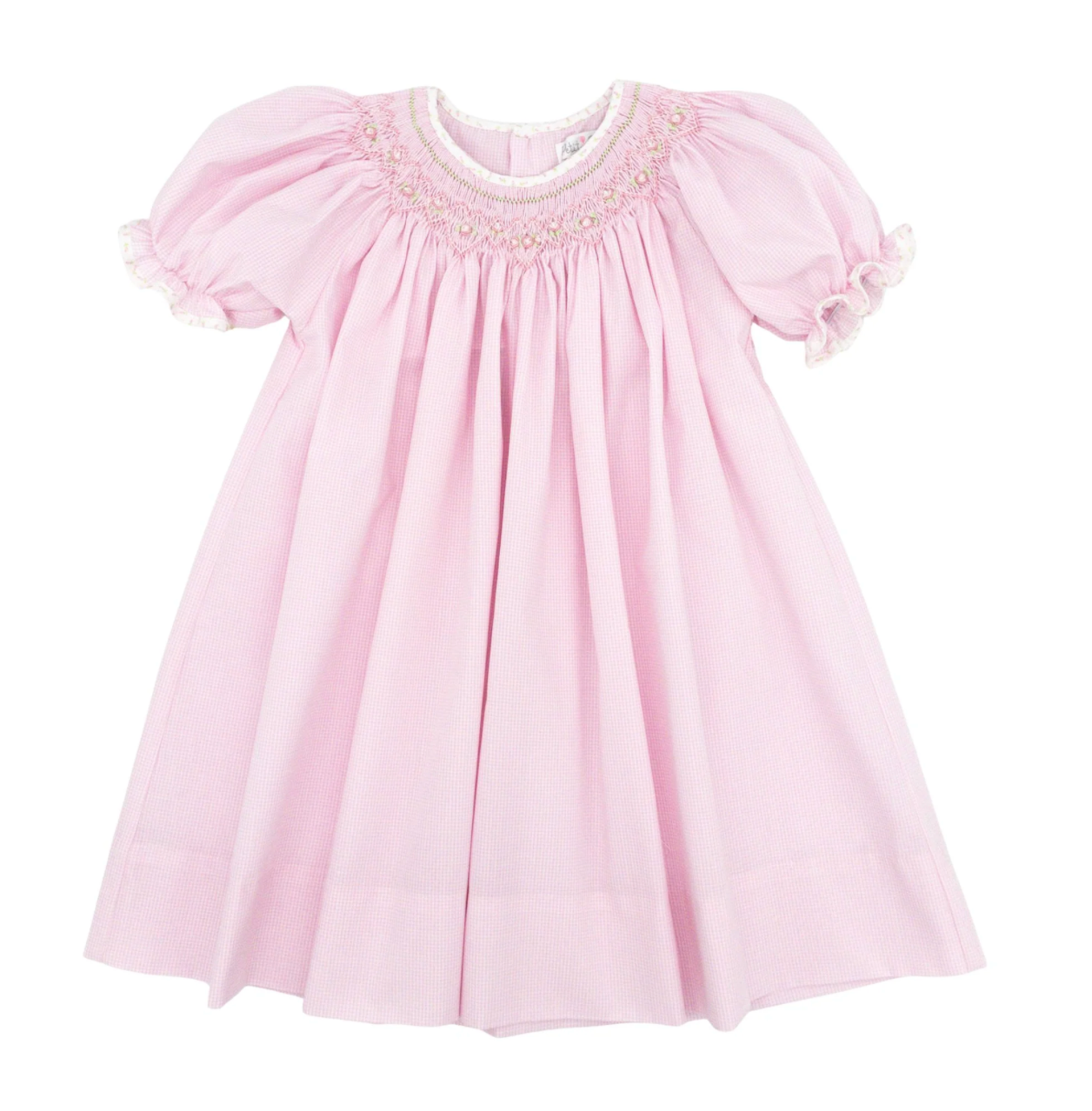 Floral smocked bishop Dress