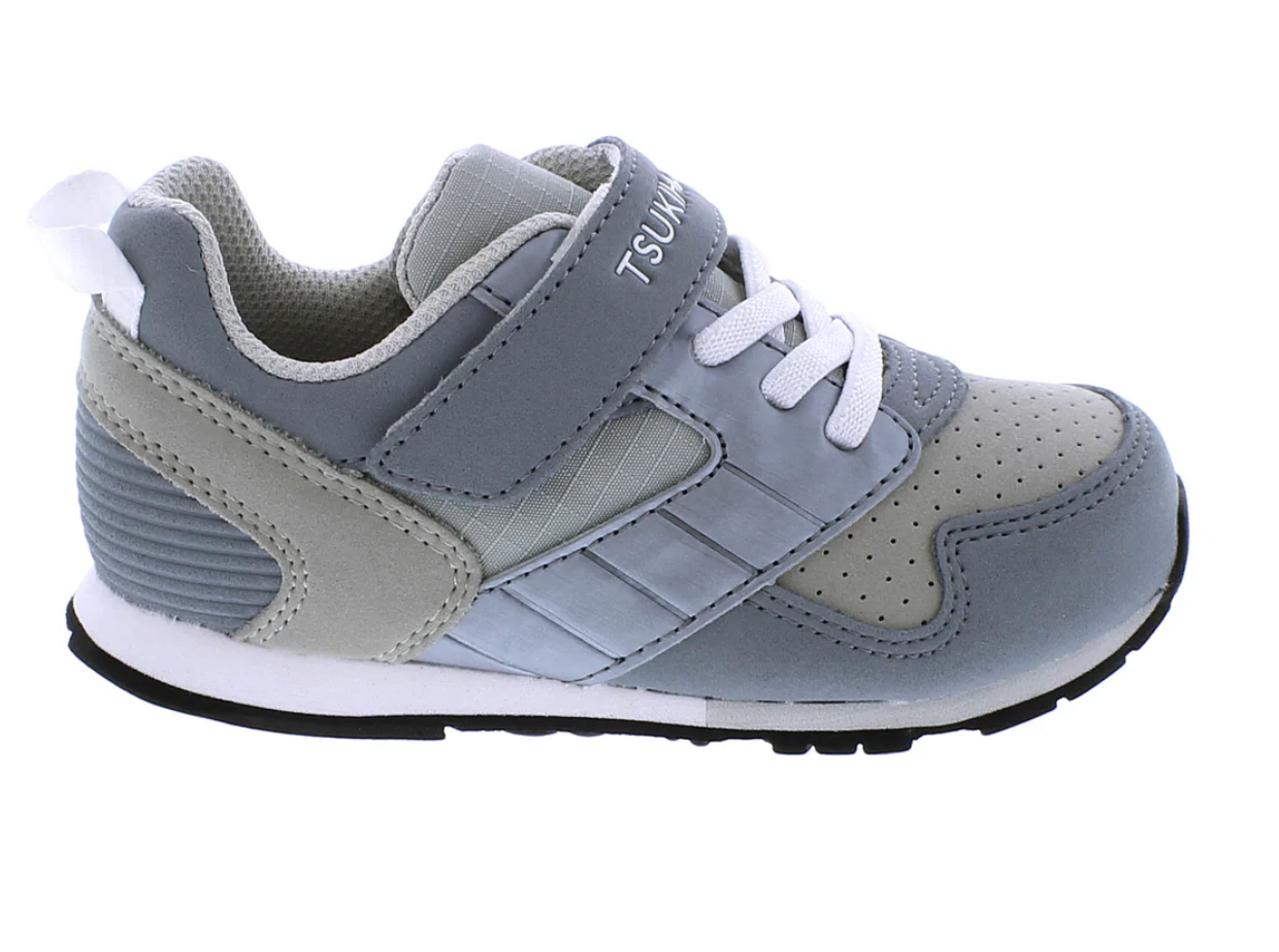 Racer Sneaker-Gray/White