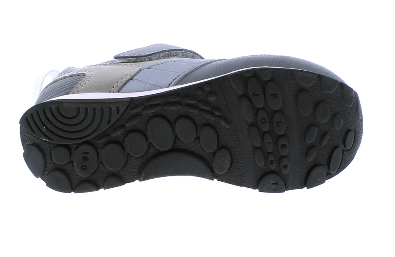 Racer Sneaker-Gray/White