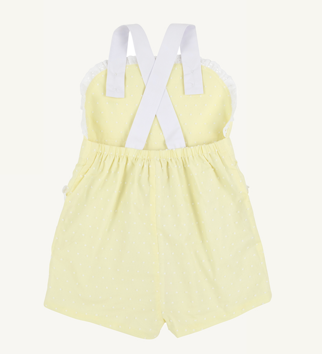 Ruthie Romper- Dallas Dot