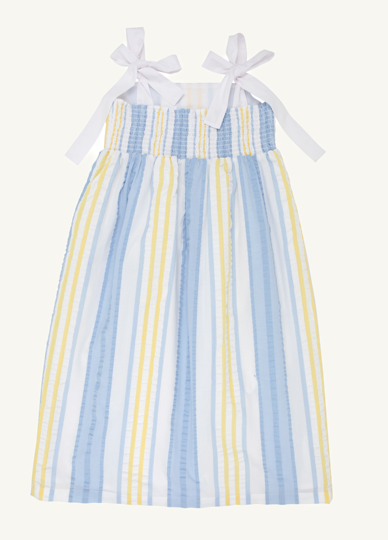 Macie Midi Dress- Seersucker