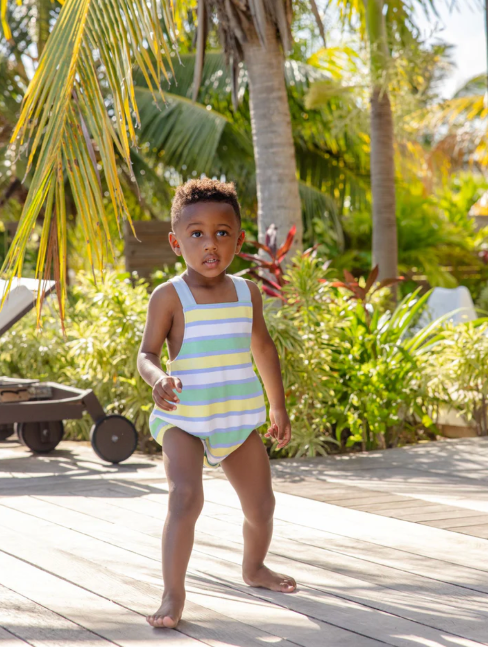 Stillman Sunsuit-Samford Stripe