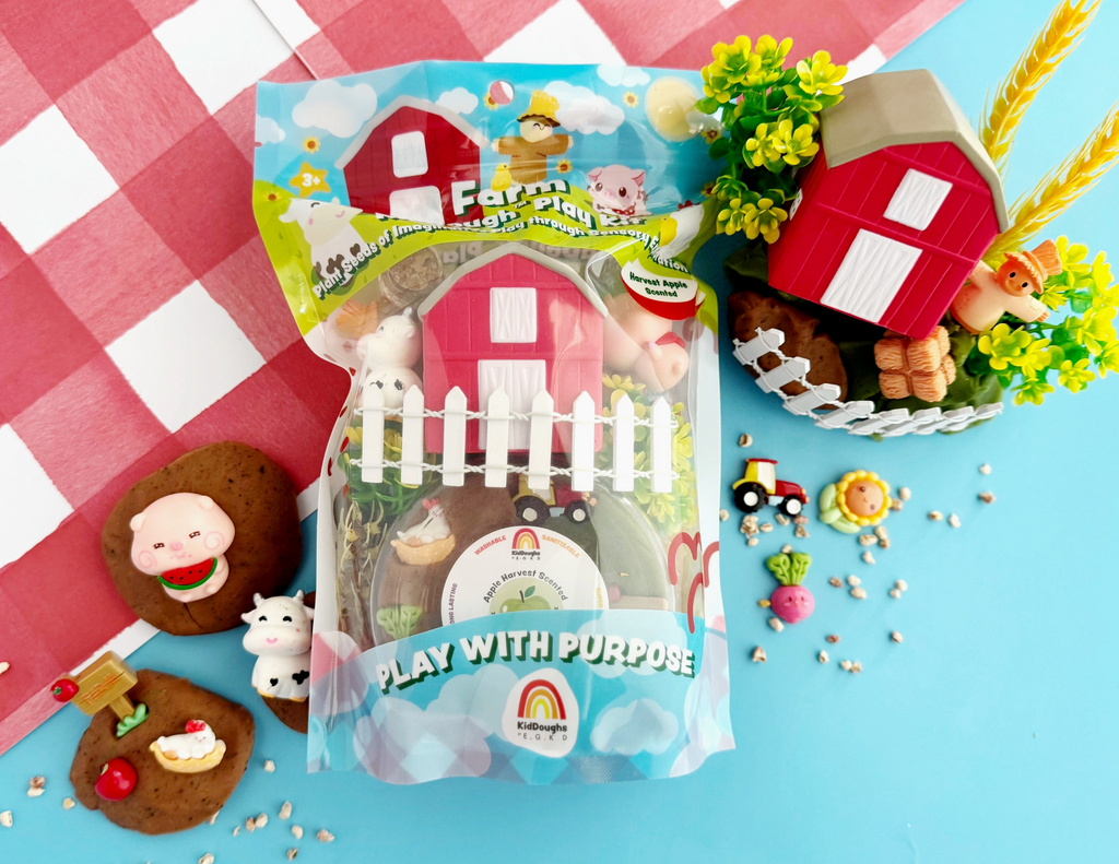 Farm Kid Dough Play Kit