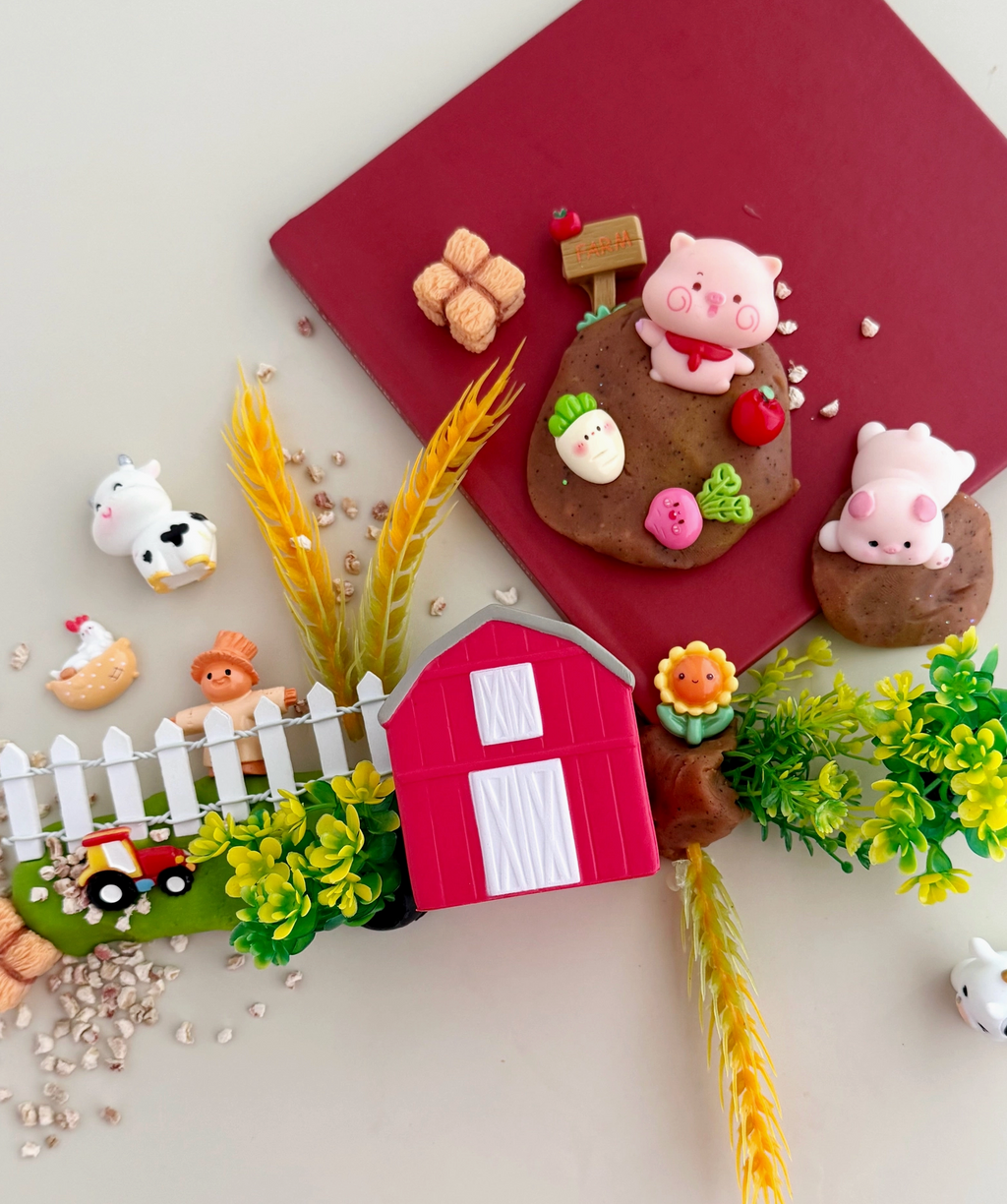 Farm Kid Dough Play Kit