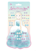Frosty Sister Stick On Earrings
