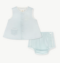 Mason Diaper Set- Blessing Blue Train