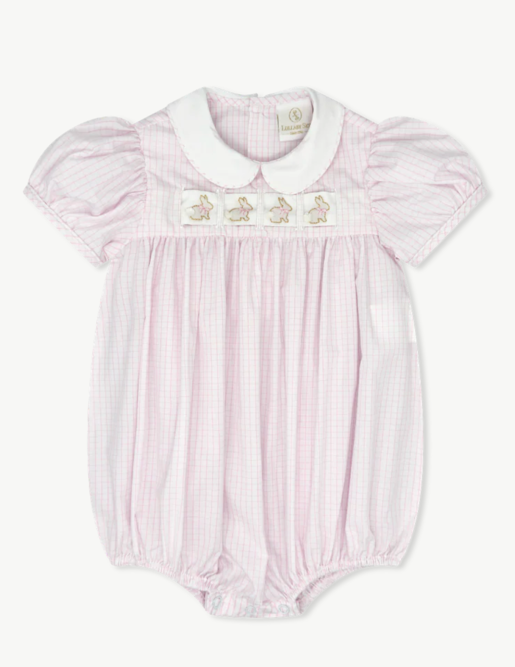 Ruth Ribbon Bubble-Classic Pink Windowpane