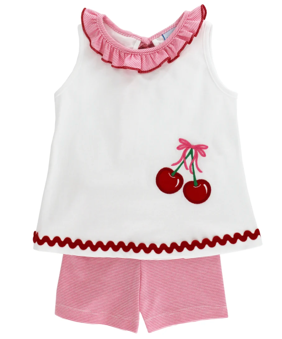 Cherry Jubilee Knit T/short Set