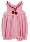 Cherry Jubilee Romper Short Knit