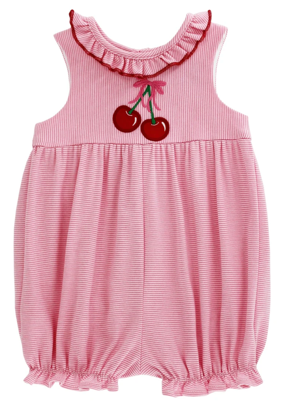 Cherry Jubilee Romper Short Knit