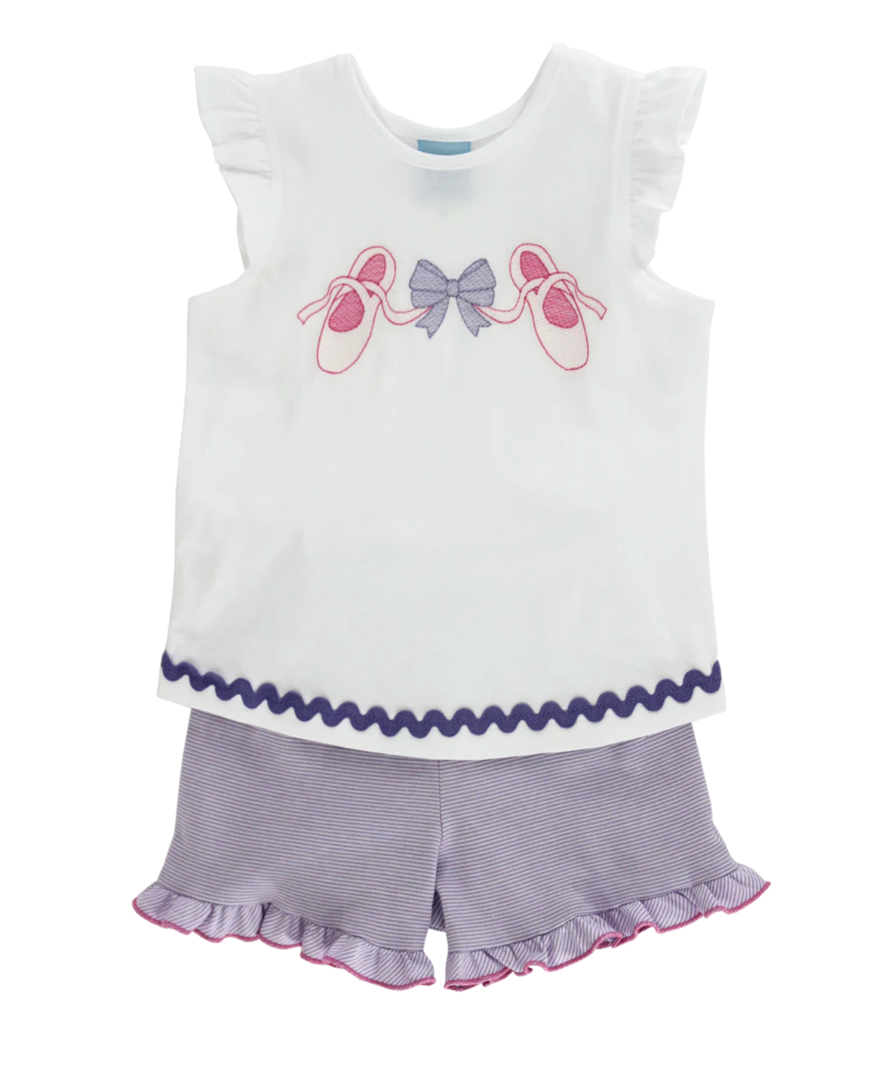 Bows and Ballet Knit Short Set