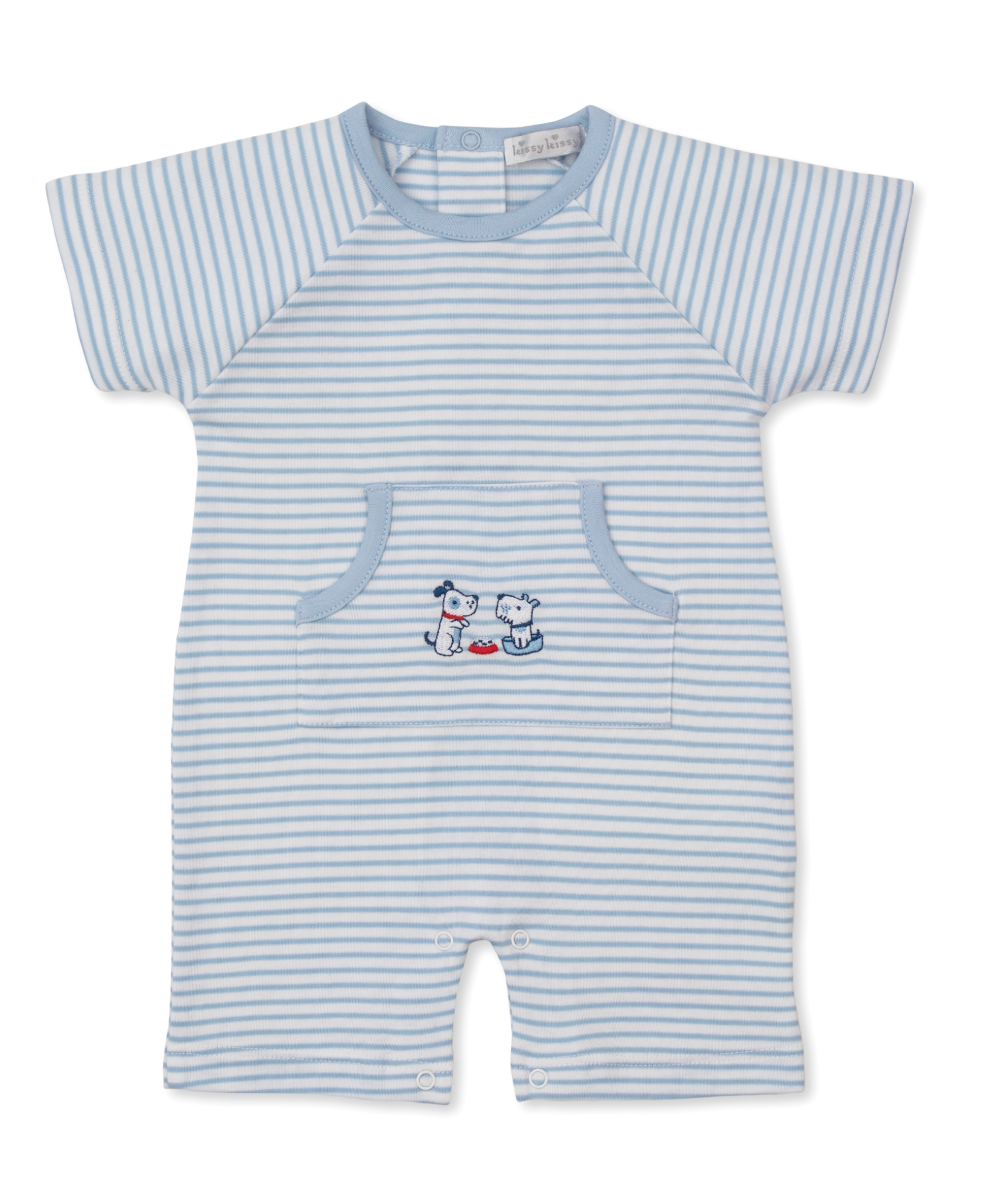 stripes and puppy play suit