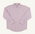 Deans List Dress Shirt-Woodstock Park Plaid