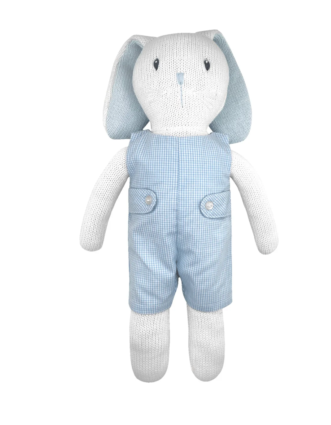 Knit Bunny With Gingham John John