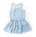 Crochet Swim Cover Up Dress- Blue