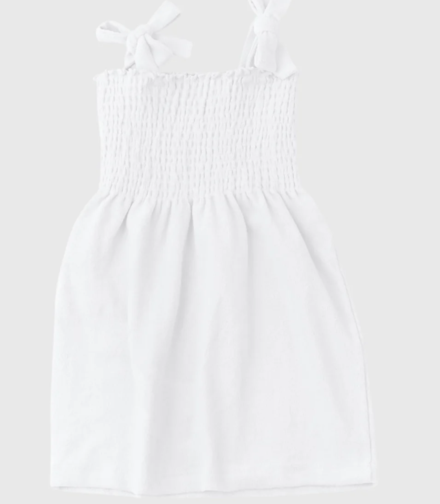 Girls' Terry Smocked Tank Dress