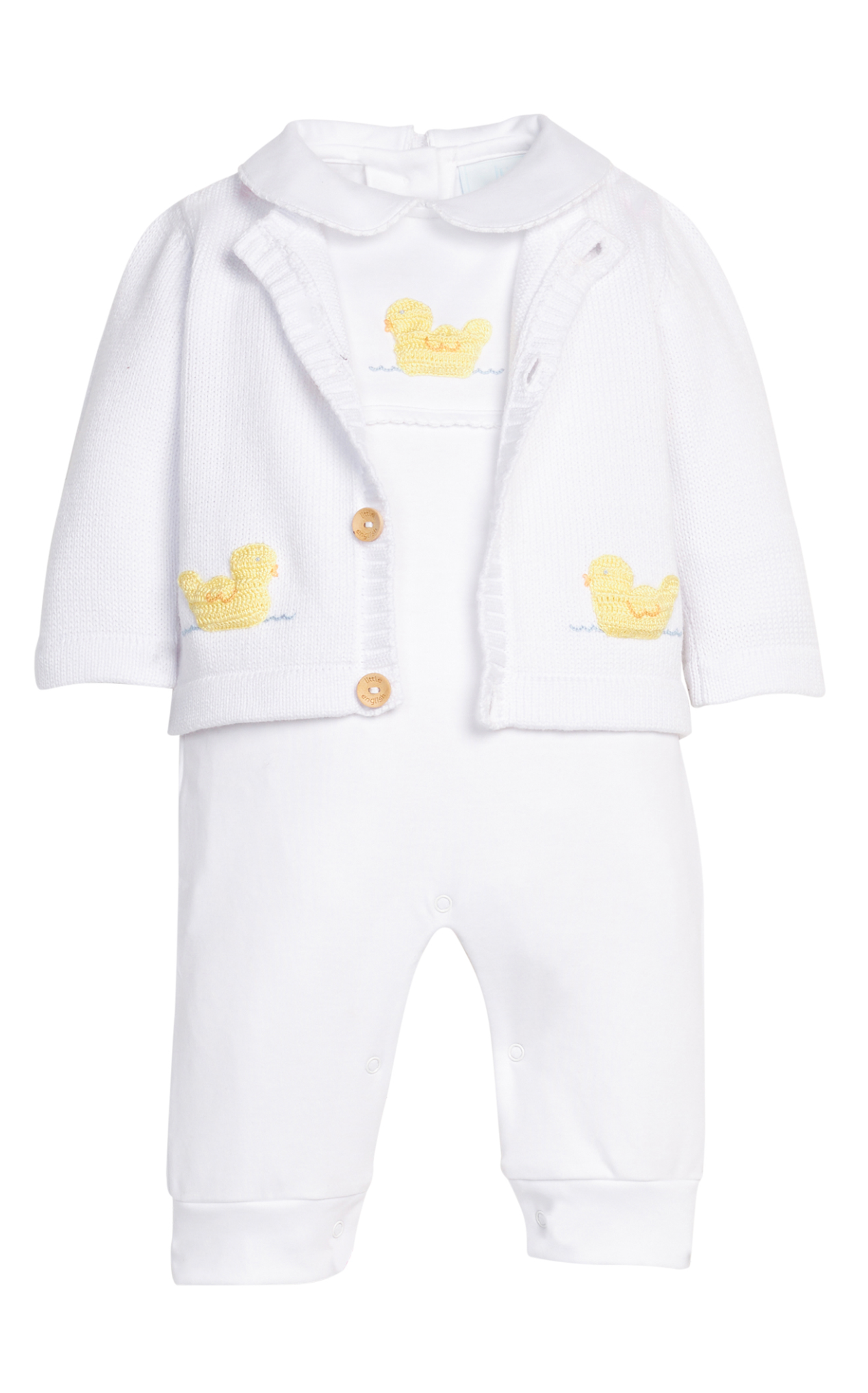 Crochet Playsuit - Duck