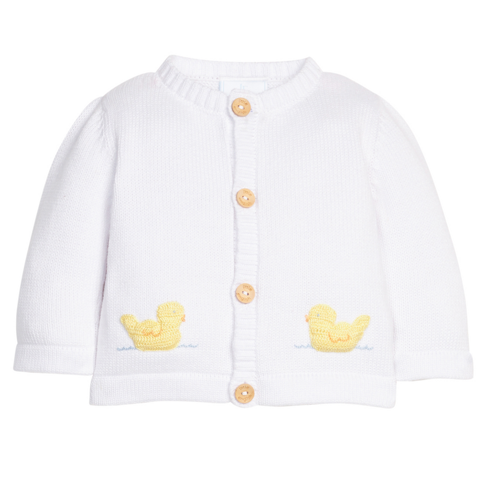 Crochet Cardigan - Duck