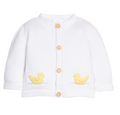 Crochet Cardigan - Duck