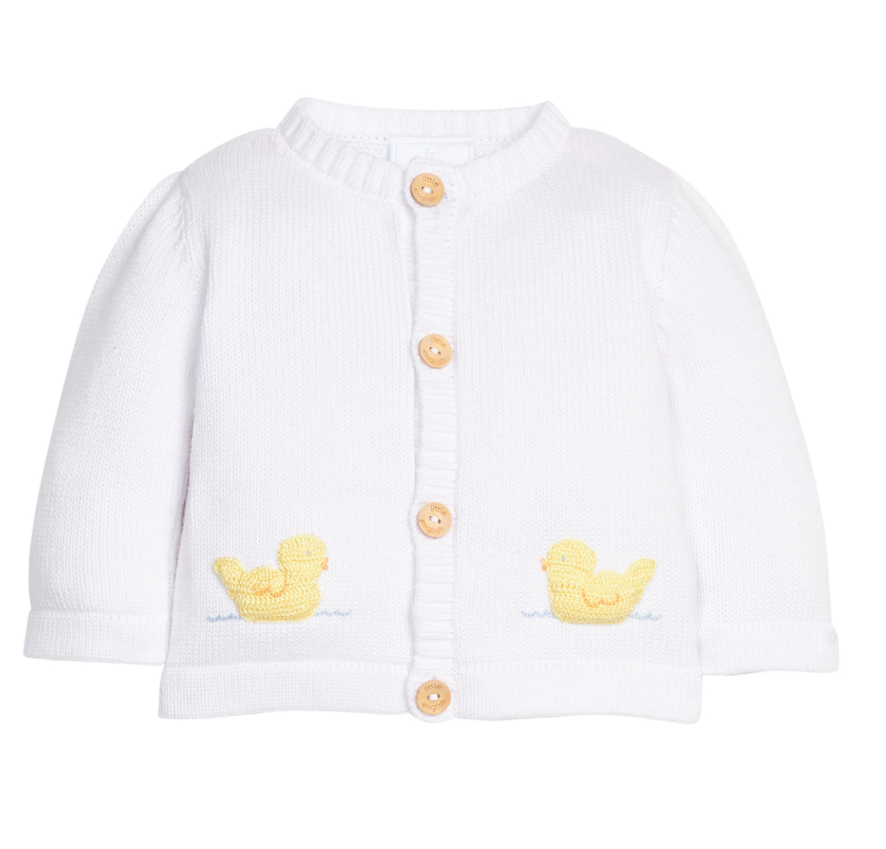 Crochet Cardigan - Duck