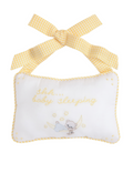 Baby Sleeping Door Pillow - Yellow