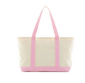 Medium tote- Gingham Pink Trim