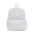 Mini Backpack- Ribbon Floral Pink