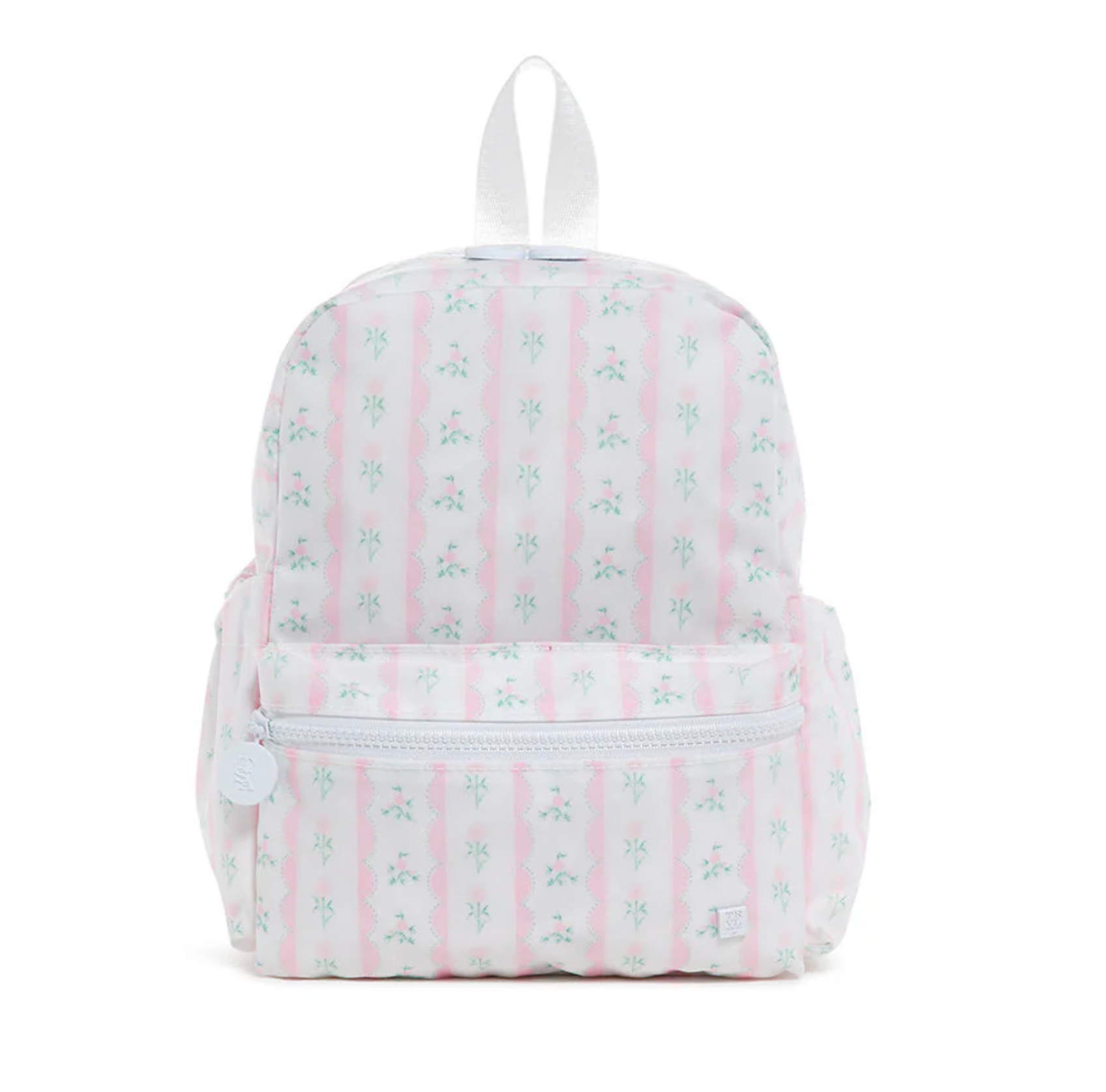Mini Backpack- Ribbon Floral Pink