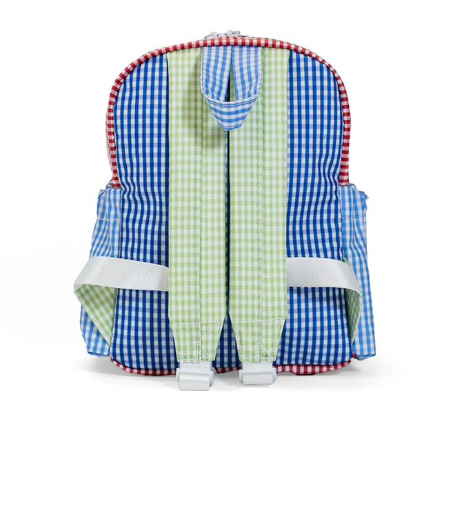 Mini Backpack- Patch Blue