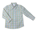 Pastel Prep Plaid Button Down