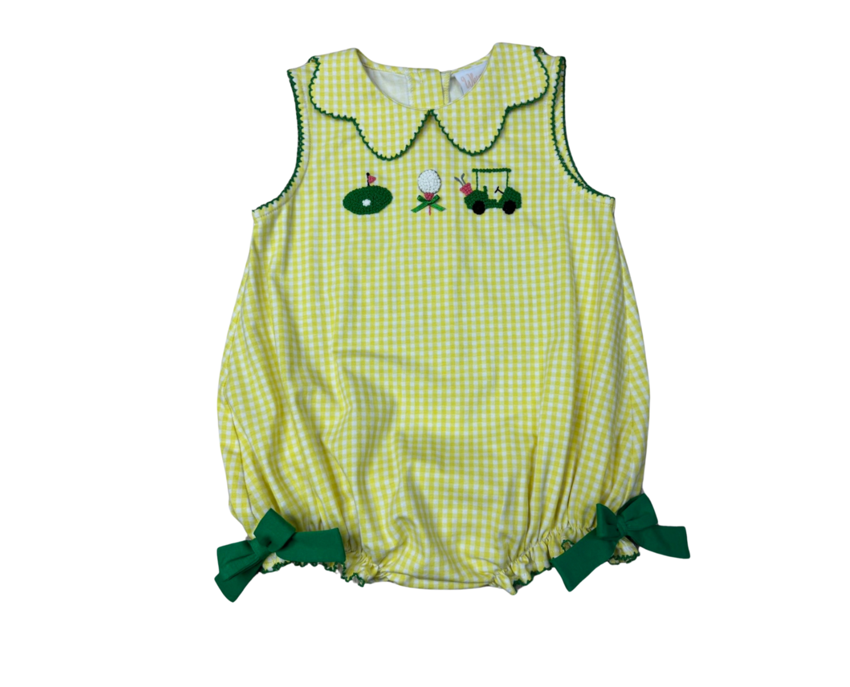 Tee Time Scalloped Bubble
