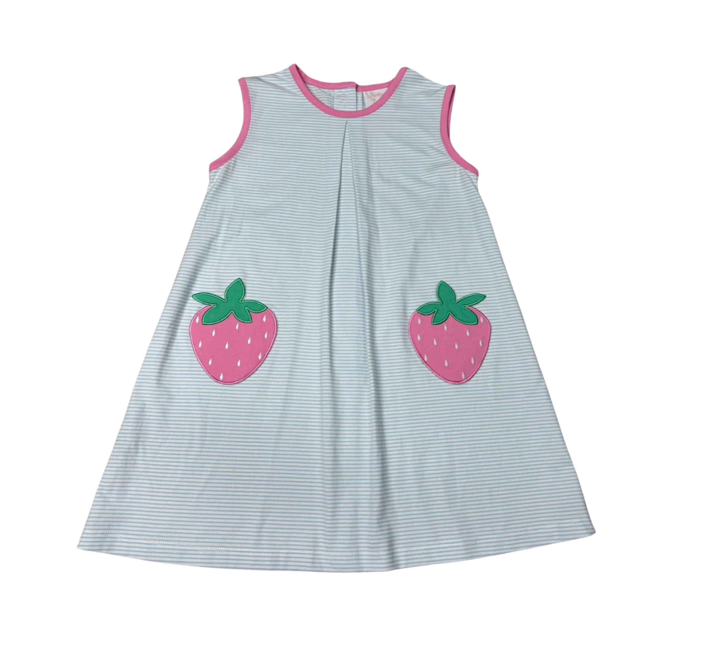 Picking Up Berries Pocket Pleat Dress