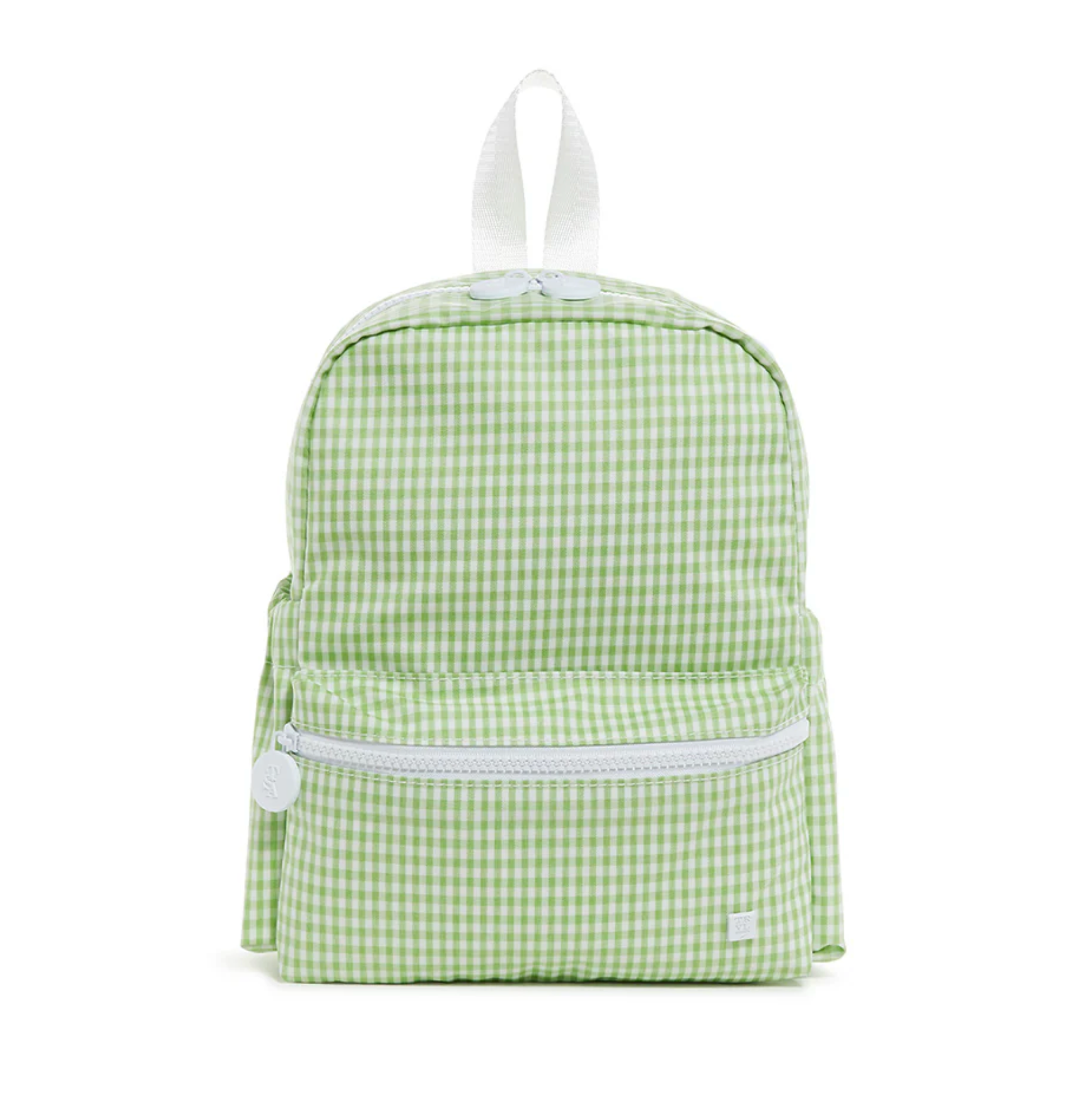 Mini Backpack- Gingham Leaf