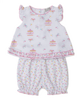 carousel magic hearts sunsuit set