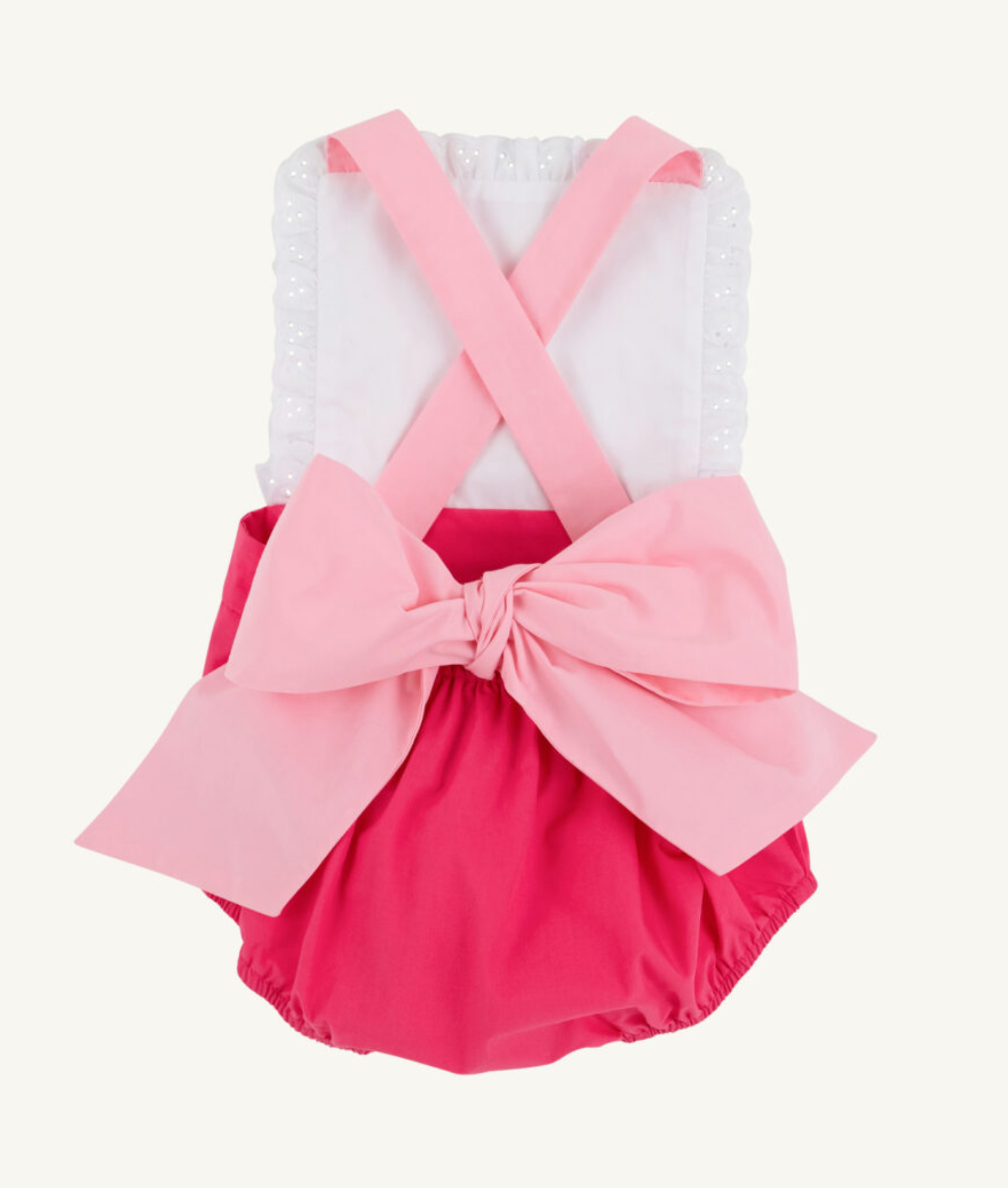 Sally Sunsuit- Palm Spring Punch with Sandpearl Pink