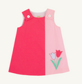 Caroline Colorblock Jumper- Palm Springs Pink & Sandpearl Pink