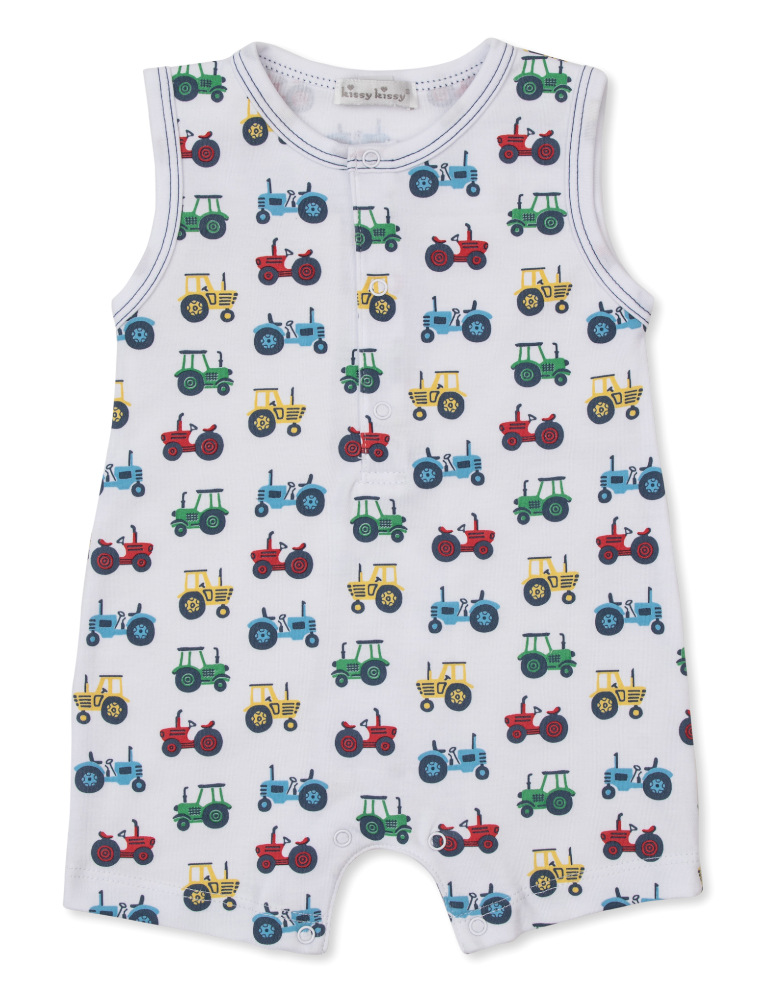 Trusty Tractor Sleeveless Playsuit