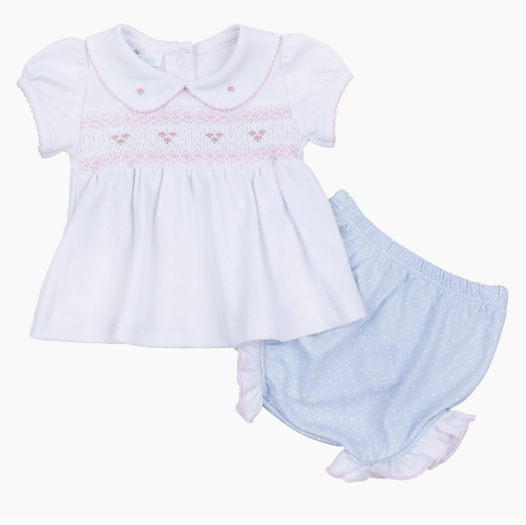 pipers Classic Smocked Diaper Cover Set