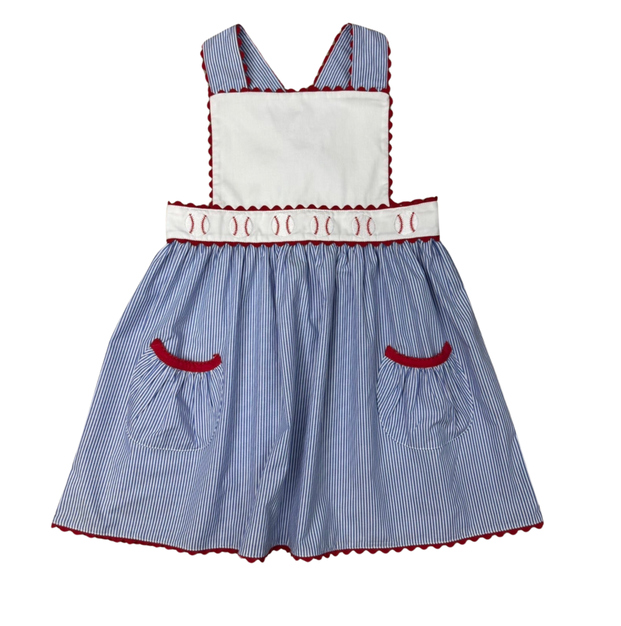 Classic Rick Rac Baseball Dress