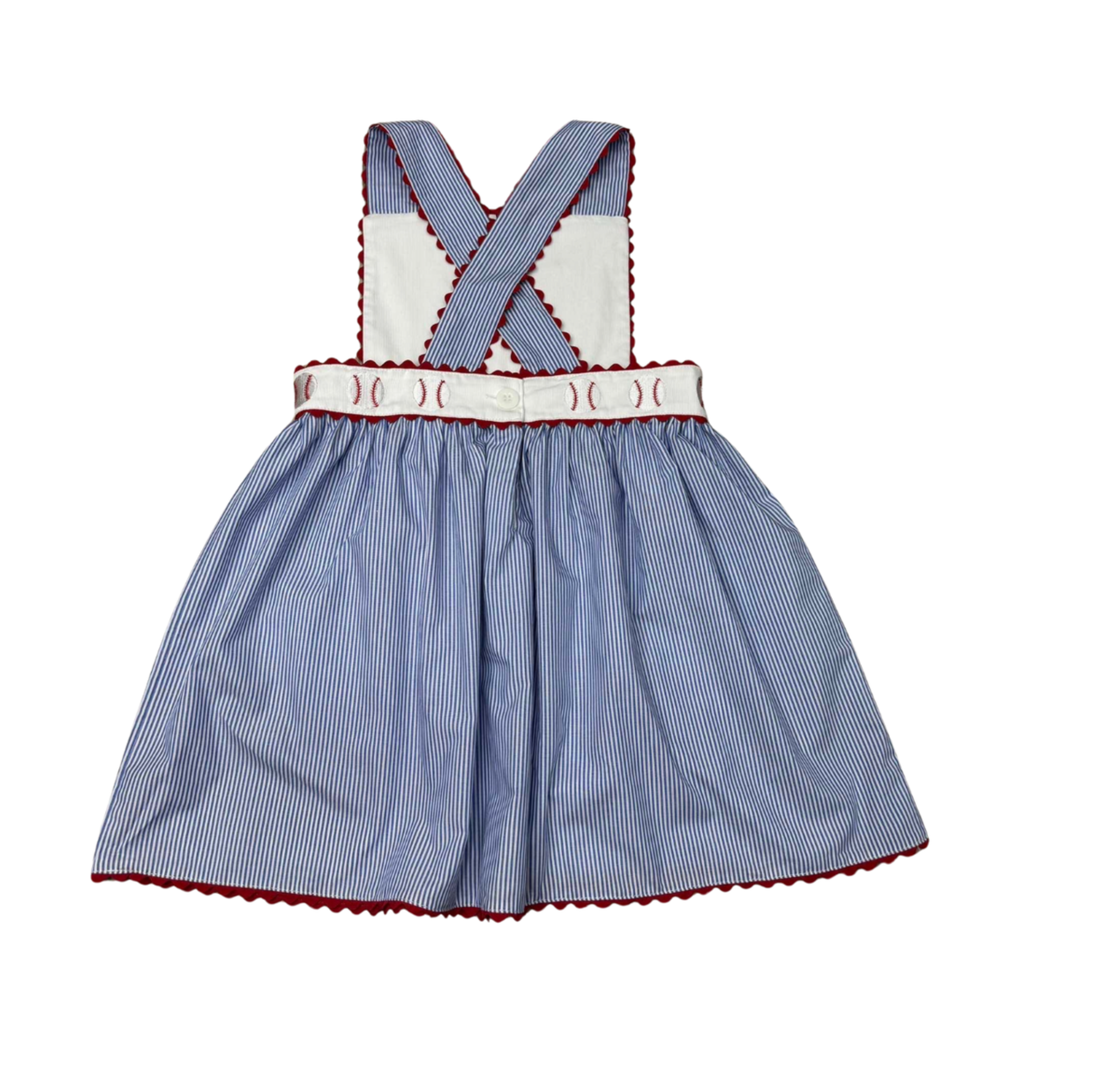 Classic Rick Rac Baseball Dress