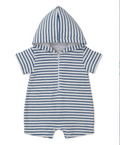 Ocean Atlantics Blue Terry Romper