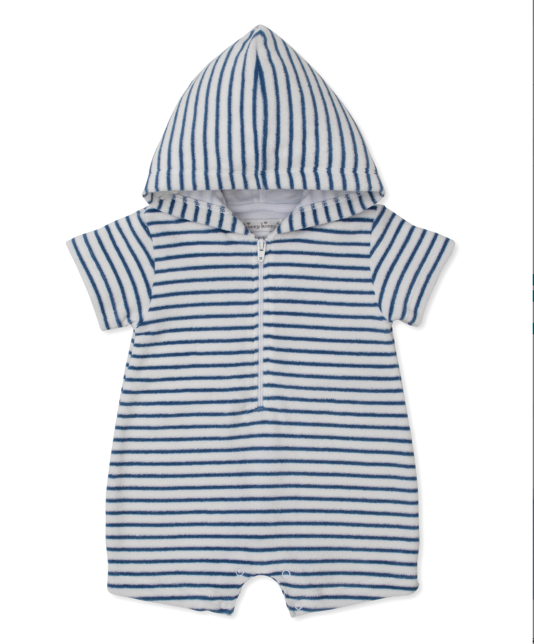 Ocean Atlantics Blue Terry Romper
