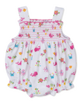 Ocean Antics Pink Smocked Bubble