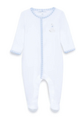 Silly Goose Footie- Blue