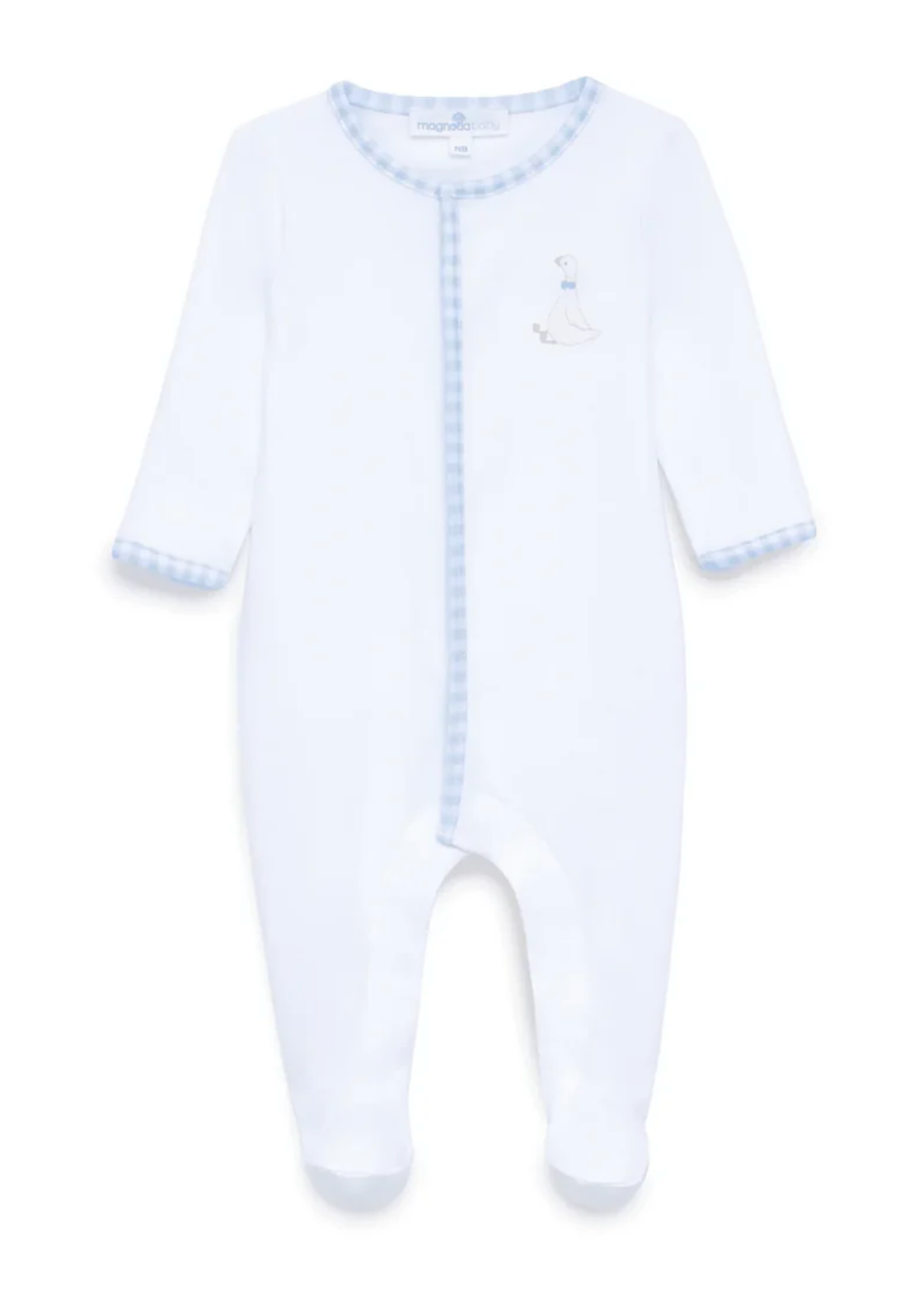 Silly Goose Footie- Blue