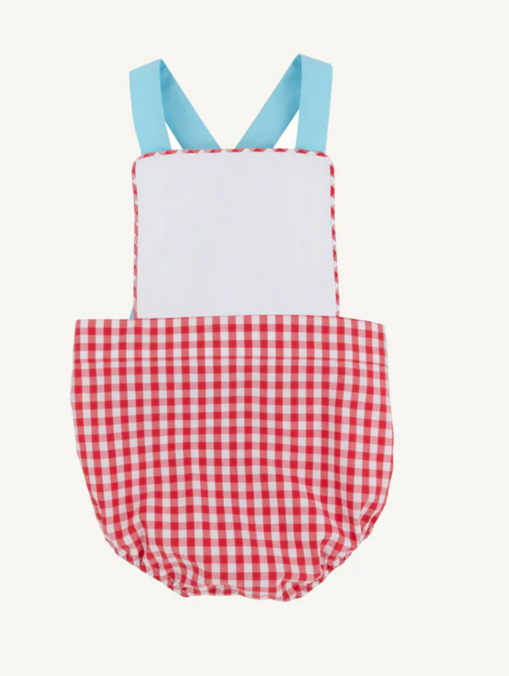 Sayre Sunsuit-Richmond Red Gingham