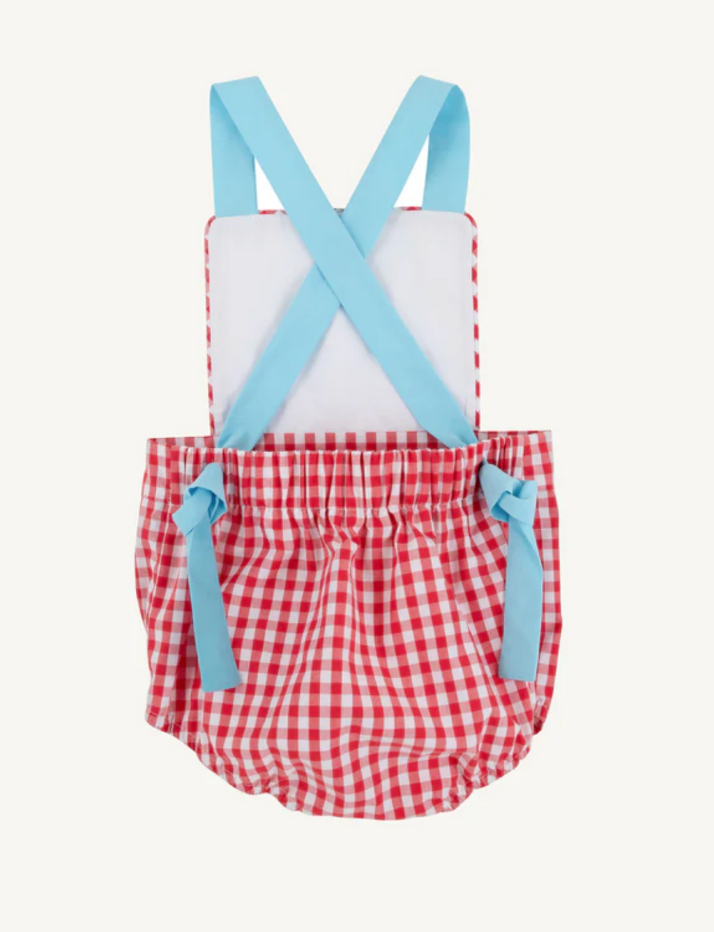 Sayre Sunsuit-Richmond Red Gingham