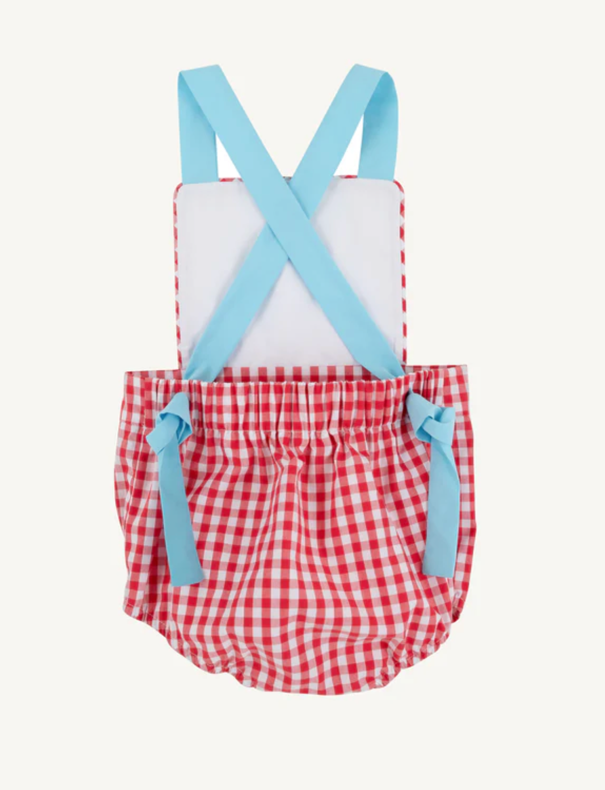Sayre Sunsuit-Richmond Red Gingham