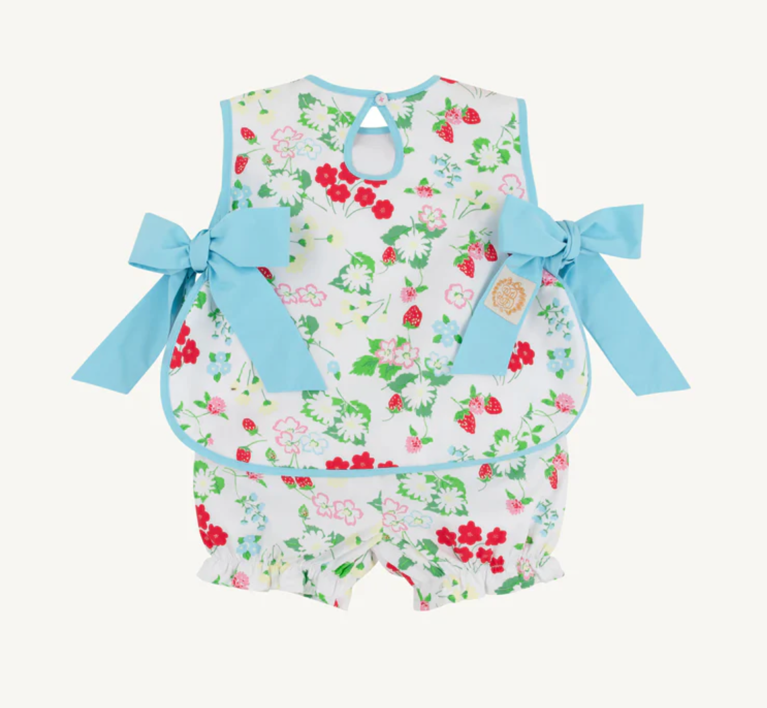 Talbott Tie Side-Berry Sweet with Belhaven Blue